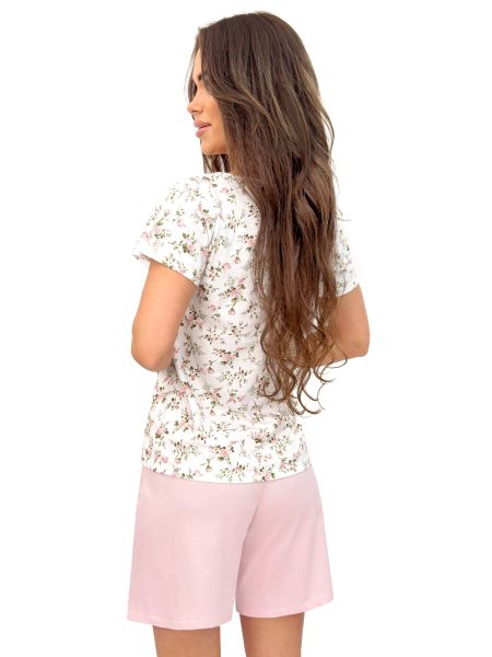 Pijama de algodón para mujer - Emilia 1/2 - 3