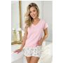 Pijama de algodón con pantalones cortos - Emilia short - 2