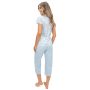 Pijama de algodón con pantalones 3/4 - Margaret 3/4 - 4