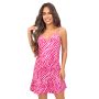 Camisón de algodón con tirantes - Zebra - 4