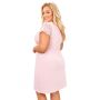 Camisón con encaje - Sonia talla grande rosa empolvado - 4