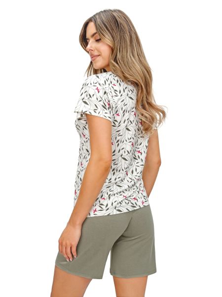 Pijama de mujer con estampado floral - Melisa 1/2 - 3