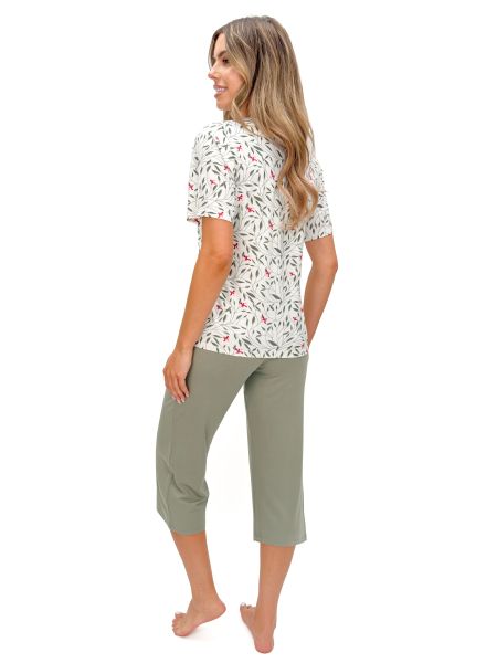 Pijama de viscosa para mujer - Melisa 3/4 - 3