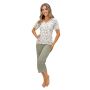 Pijama de viscosa para mujer - Melisa 3/4 - 3
