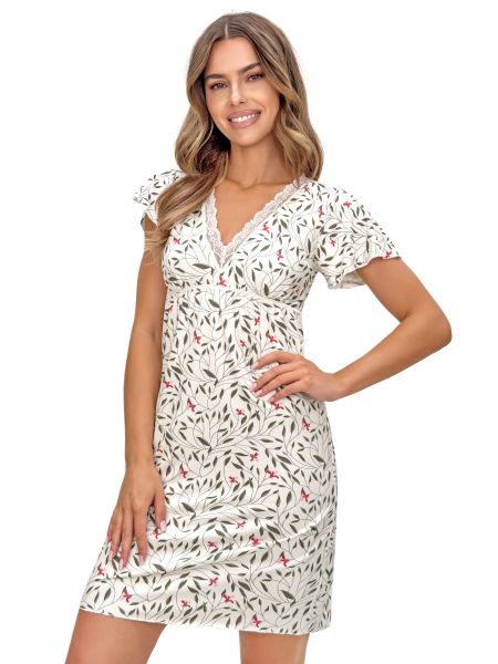 Camisón de mujer con estampado floral - Melisa - 3