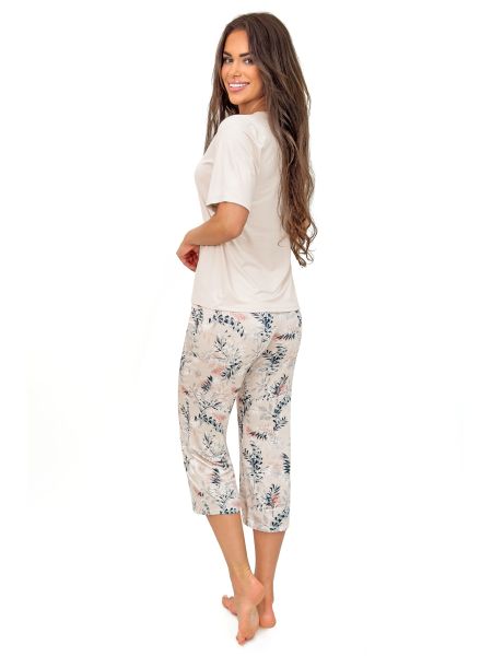 Pijama de mujer con pantalones 3/4 - Goya 3/4 - 3