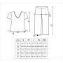 Pijama de mujer con pantalones 3/4 - Goya 3/4 - 5