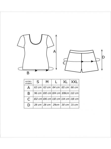 Pijama de algodón con estampado de florecitas - Emilka short - 4