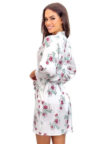 Albornoz de satén para mujer - Julia - 3