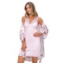 Camisón rosa con encaje - Gabriela - 3