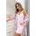 Camisón rosa con encaje - Gabriela