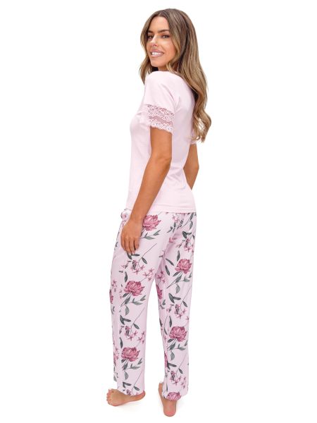 Pijama elegante de mujer de viscosa - Gabriela Long - 2