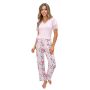 Pijama elegante de mujer de viscosa - Gabriela Long - 2