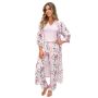 Pijama elegante de mujer de viscosa - Gabriela Long - 4