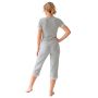 Pijama de mujer con pantalones de tres cuartos - Megi 3/4 - 5