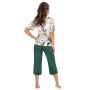 Pijama elegante de viscosa - Olivia 3/4 - 5