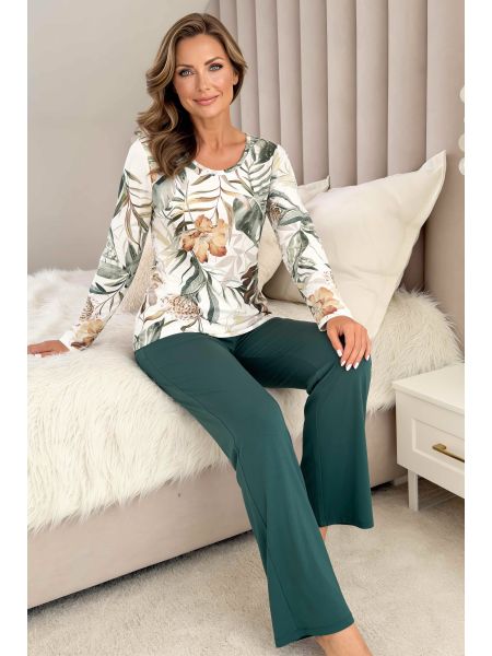Elegante pijama de manga larga - Olivia long