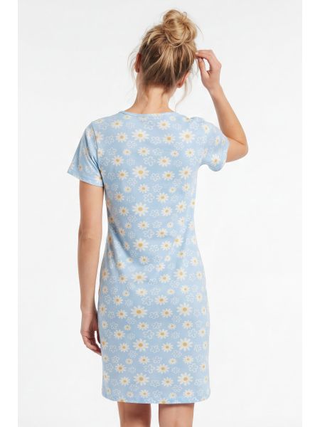 Camisón de algodón con estampado de flores - Margaret II - 3