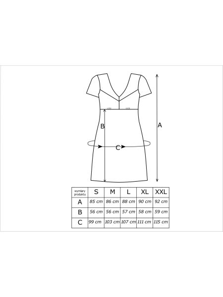 Camisón azul marino de viscosa - Ramona azul marino - 4