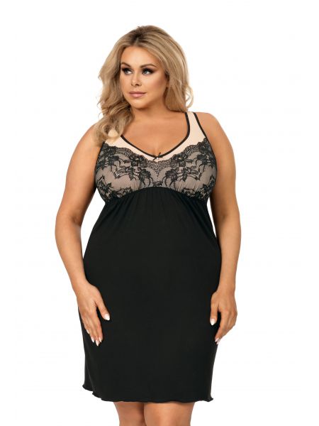 Sarah talla grande negro - camisón