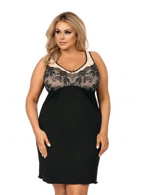Sarah talla grande negro - camisón