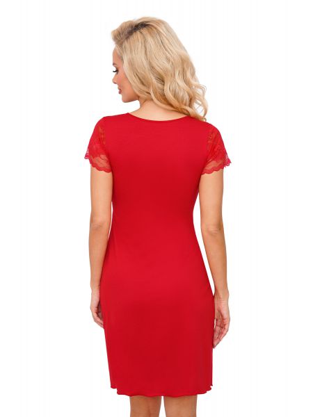 Camisón rojo de encaje - Roxana - 2