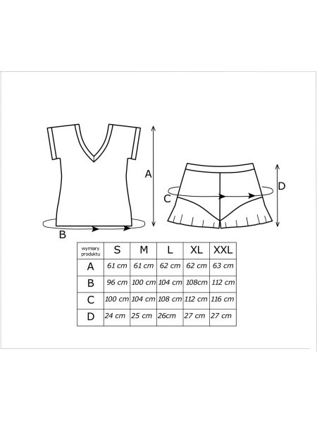 Pijama de señora con short - Nicola 1/2 oliva - 3
