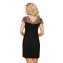 Camisón negro con encaje - Emma - 3