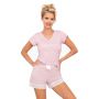 Pijama de señora con encaje - Simply 1/2 rosa - 3