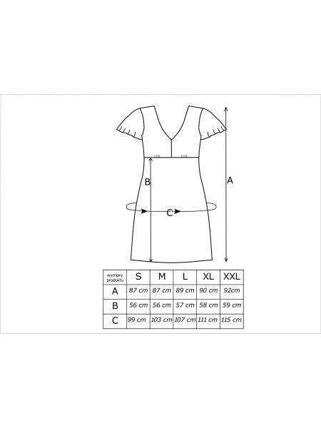 Camisón de mujer de manga corta - Astrid - 4