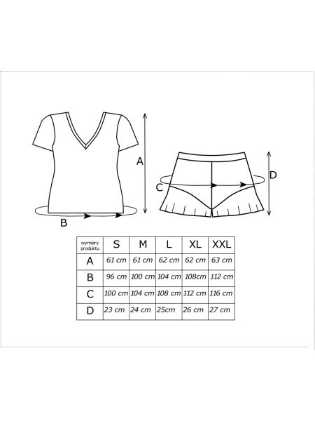 Pijama de señora con short - Naomi 1/2 - 3