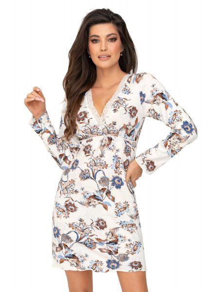 Camisón de manga larga para mujer - Naomi