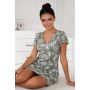 Camisón de mujer - Paloma verde oliva - 2