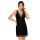 Camisón negro con elegante encaje - Hana II